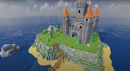 3D Model of Castle